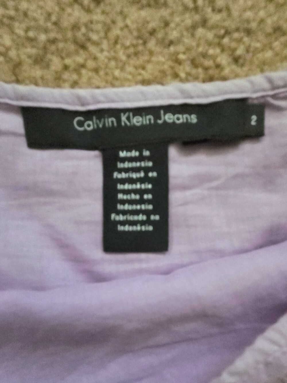 Calvin Klein Lavender Skirt - Picture 6 of 7